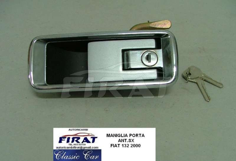 MANIGLIA PORTA + CHIUSURA BAULE FIAT 127 - 128